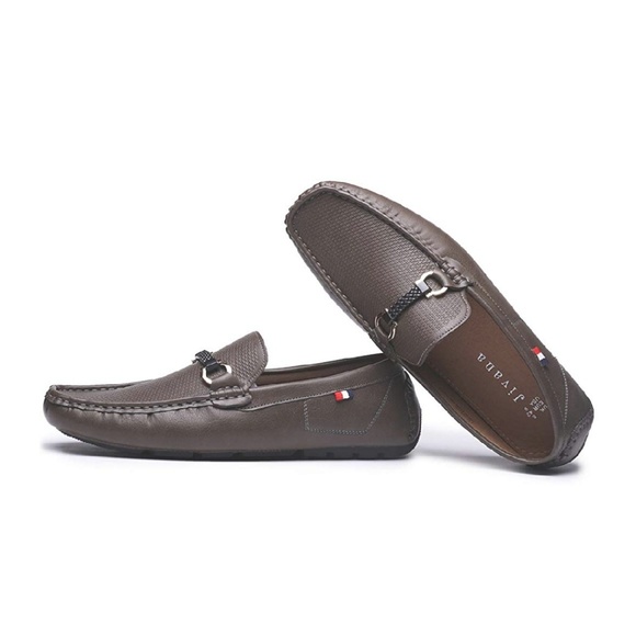 Men's Casual Loafer Slip-on Moccasin Flat Boat Dri - Picture 6 of 7